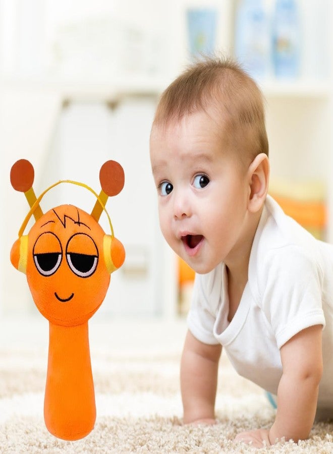 TechMax Solution لعبة تيك ماكس سوليوشن سبرونكي البرتقالية القطيفة (برتقالي، 30 سم) - Image 5